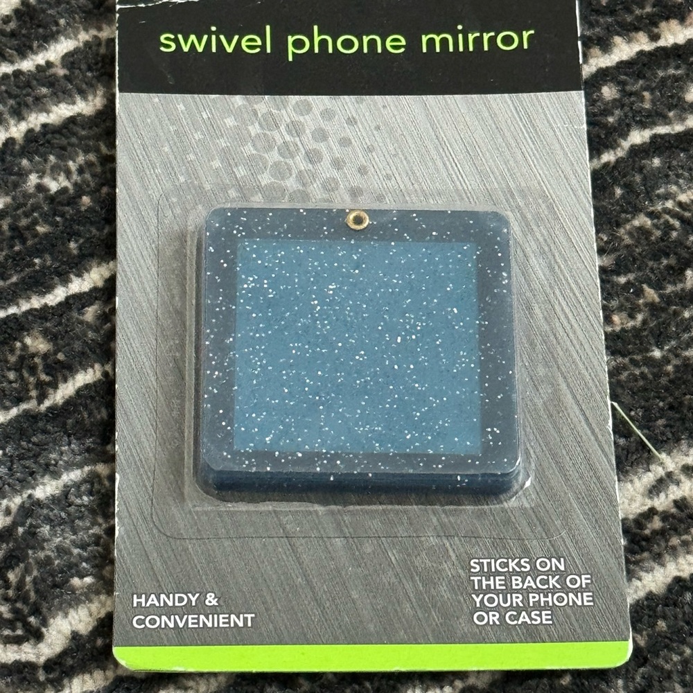 Swivel Phone Mirror - Black